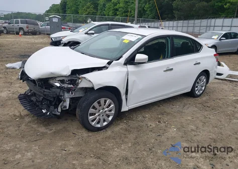 2015 Nissan Sentra S from USA, damaged, VIN 3N1AB7AP1FY326801